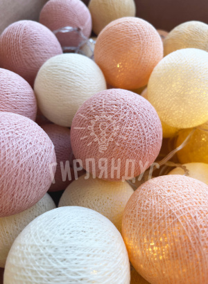 Интерьерная гирлянда "Дикий мёд"